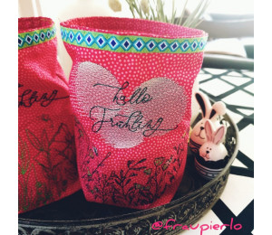 Stickserie - ITH Lichtbeutel Blumenwiesen